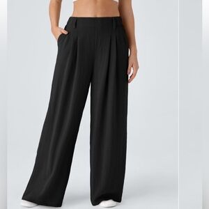 HALARA Black Wide Leg Pants